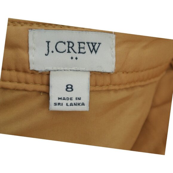 J.Crew Curvy Corduroy Mini Skirt in Camel (Size 8) - Picture 2 of 10